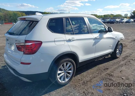 2016 BMW X3 xDrive28I из США, поврежденный, VIN 5UXWX9C55G0D91255